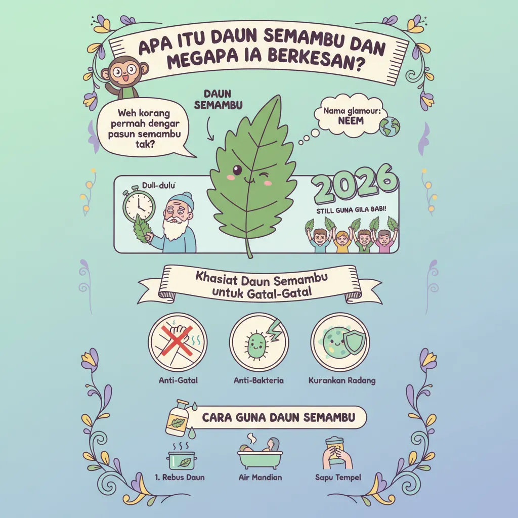 Apa Itu Daun Semambu dan Mengapa Ia Berkesan?