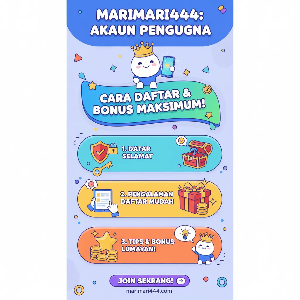 Cara Daftar Akaun marimari444 & Bonus