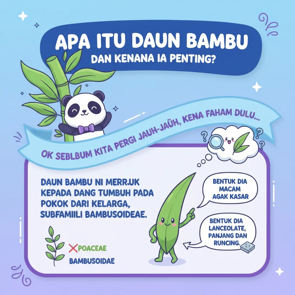 Apa Itu Daun Bambu dan Kenapa Ia Penting?