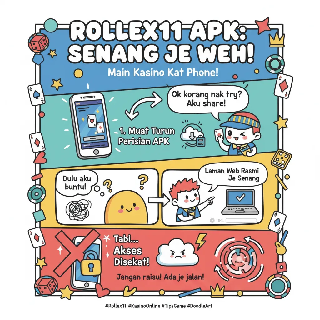 Cara Muat Turun APK Rollex11 dan Permainan Kasino