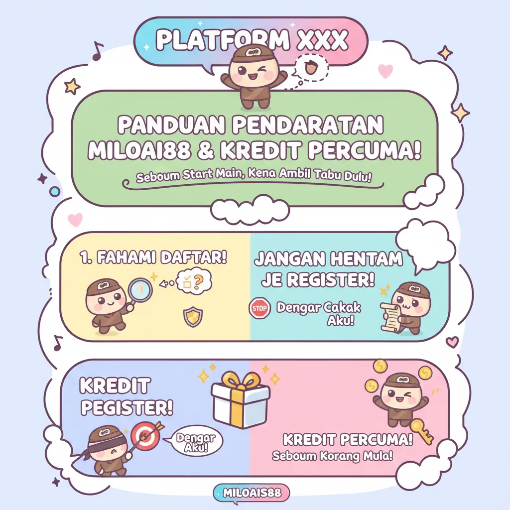 Panduan Pendaftaran Miloais88 & Kredit Percuma