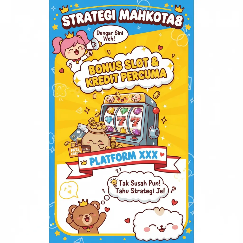 Strategi Mahkota8: Bonus Slot & Kredit Percuma