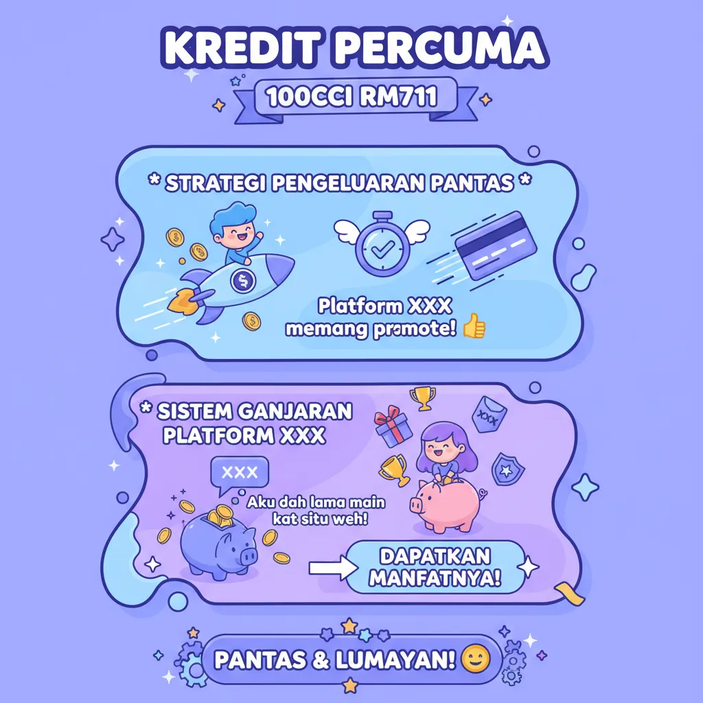 Strategi Pengeluaran Pantas & Sistem Ganjaran Platform XXX