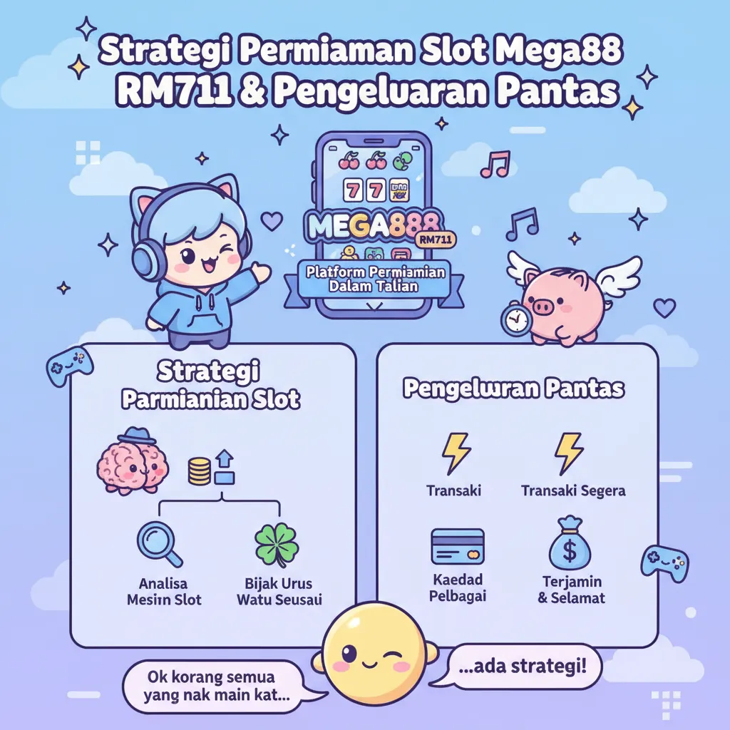 Strategi Permainan Slot Mega888 RM711 & Pengeluaran Pantas