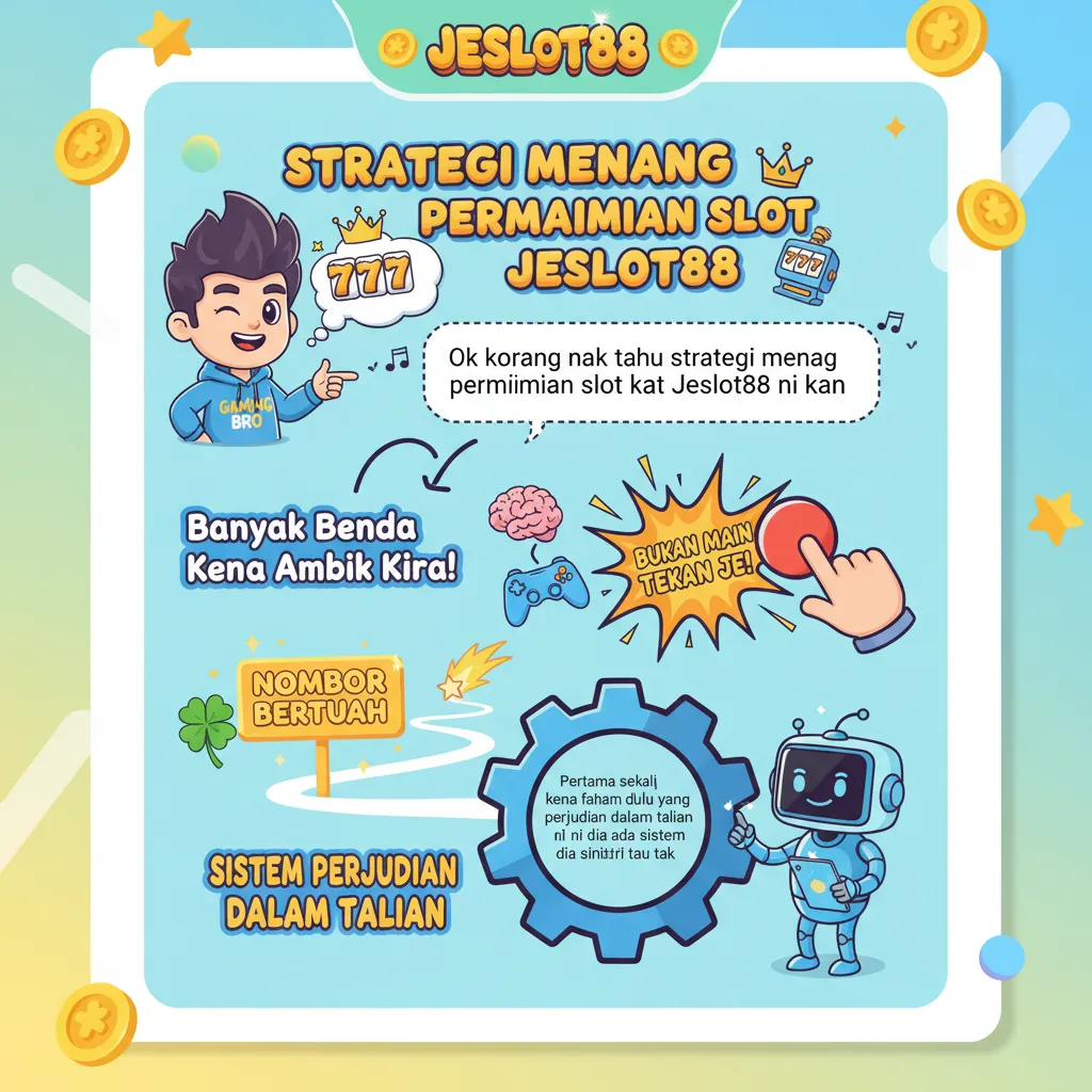 Strategi Menang Permainan Slot di Jeslot88
