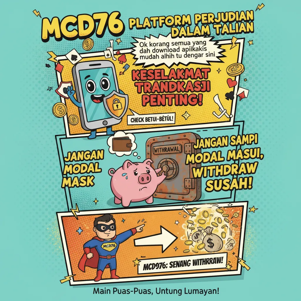 Keselamatan Transaksi mcd76 di Aplikasi Mudah Alih