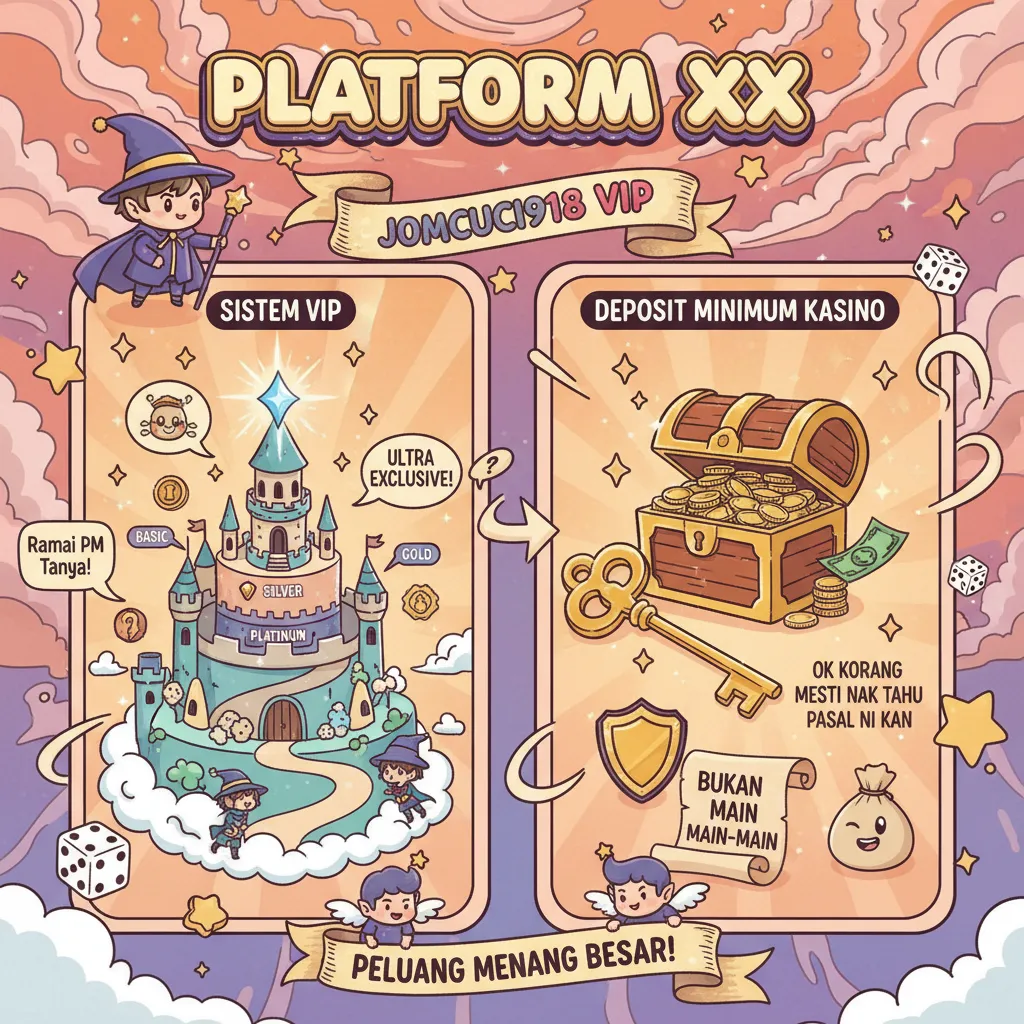Jomcuci918 VIP: Sistem VIP & Deposit Minimum Kasino