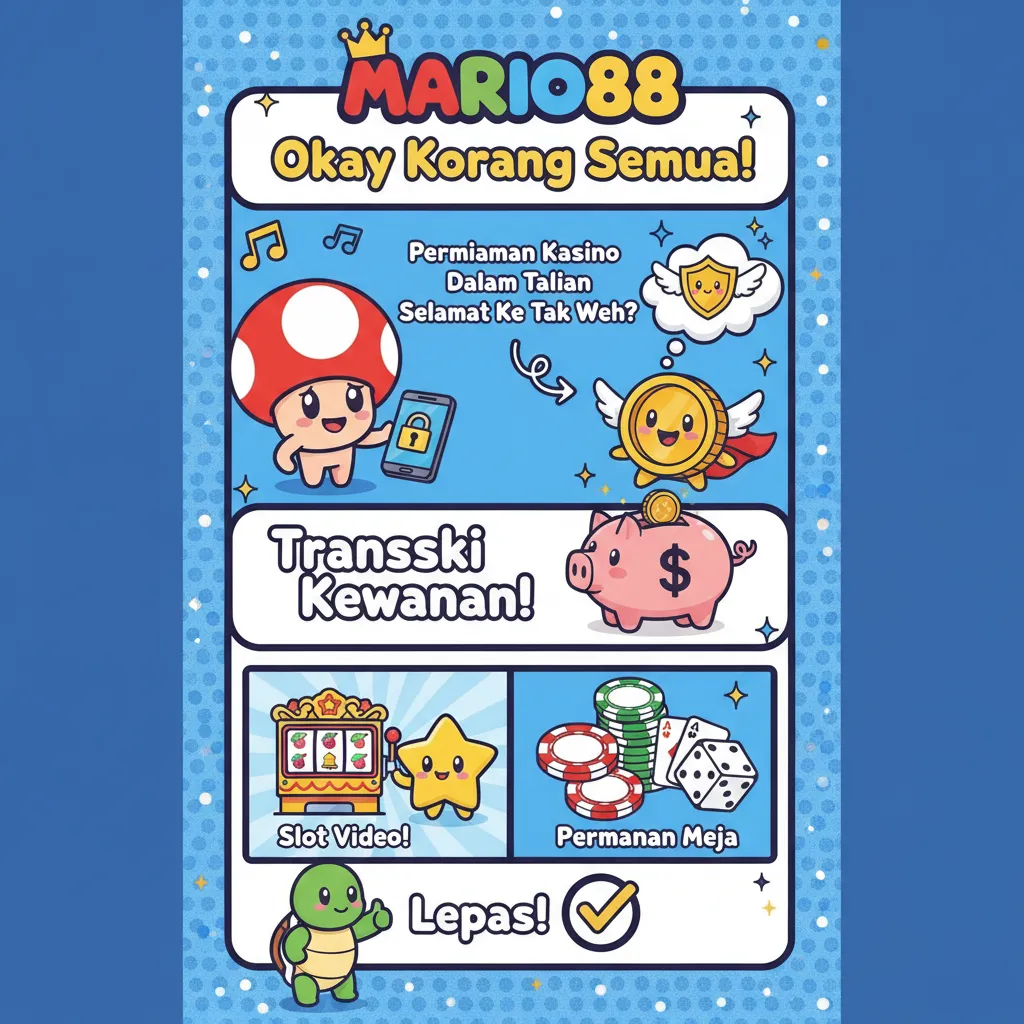 Keselamatan Mario88: Penyulitan SSL & Transaksi Kewangan Selamat